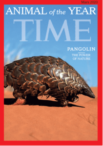 On espère que Greta ne sera pas triste de s'être voler la vedette par un Pangolin