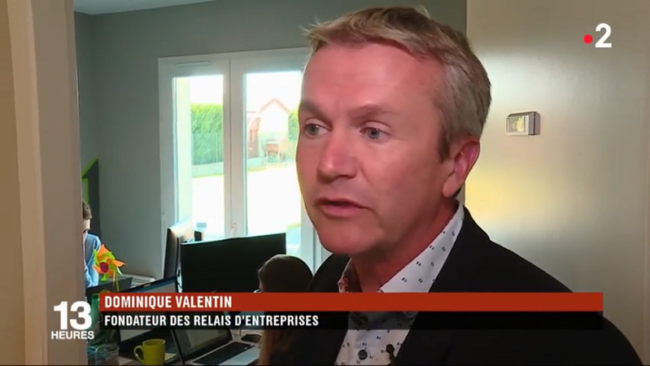 Relais d’Entreprises sur France 2 Dominique Valentin - Relais d'Entreprises sur France 2