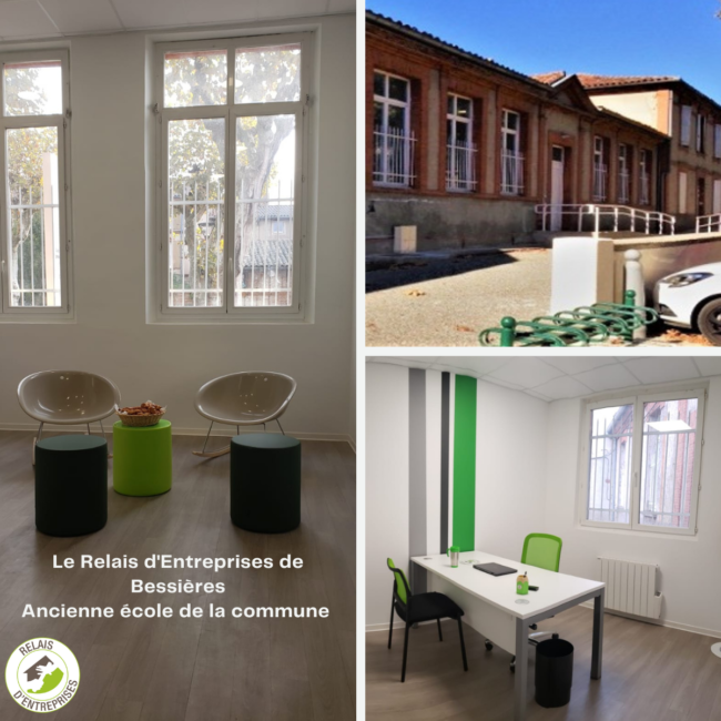 Béssières réhabilitation de bâtiments publics en tiers-lieux