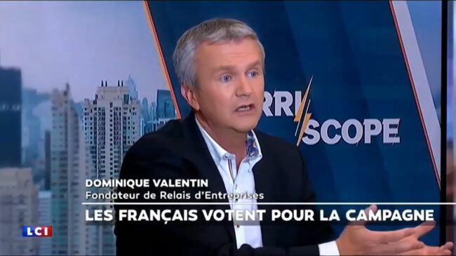 dominique Valentin – LCI "Les français votent pour la campagne"