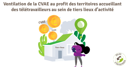 CVAE et télétravail en tiers-lieux, quels bénéfices pour les territoires ?